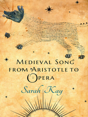 cover image of Medieval Song from Aristotle to Opera